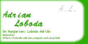 adrian loboda business card
